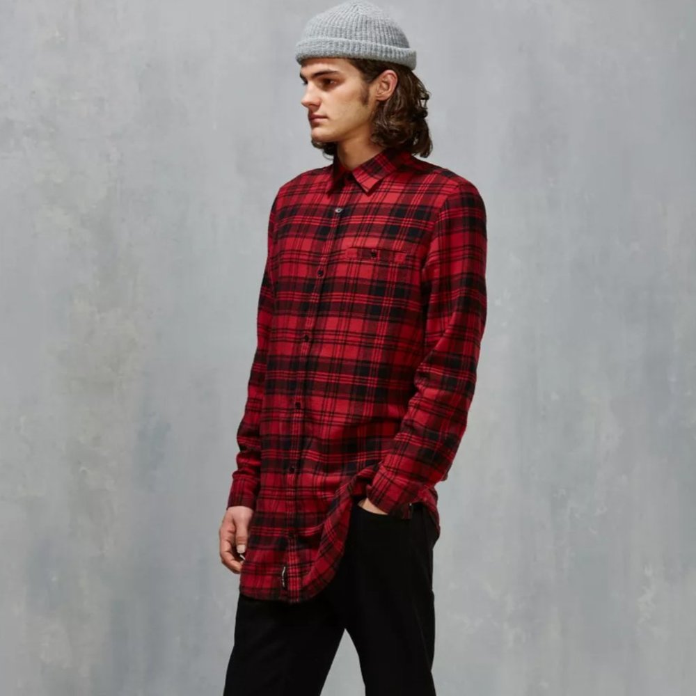 Cheap Monday | Hid Check Button-Down Shirt XS